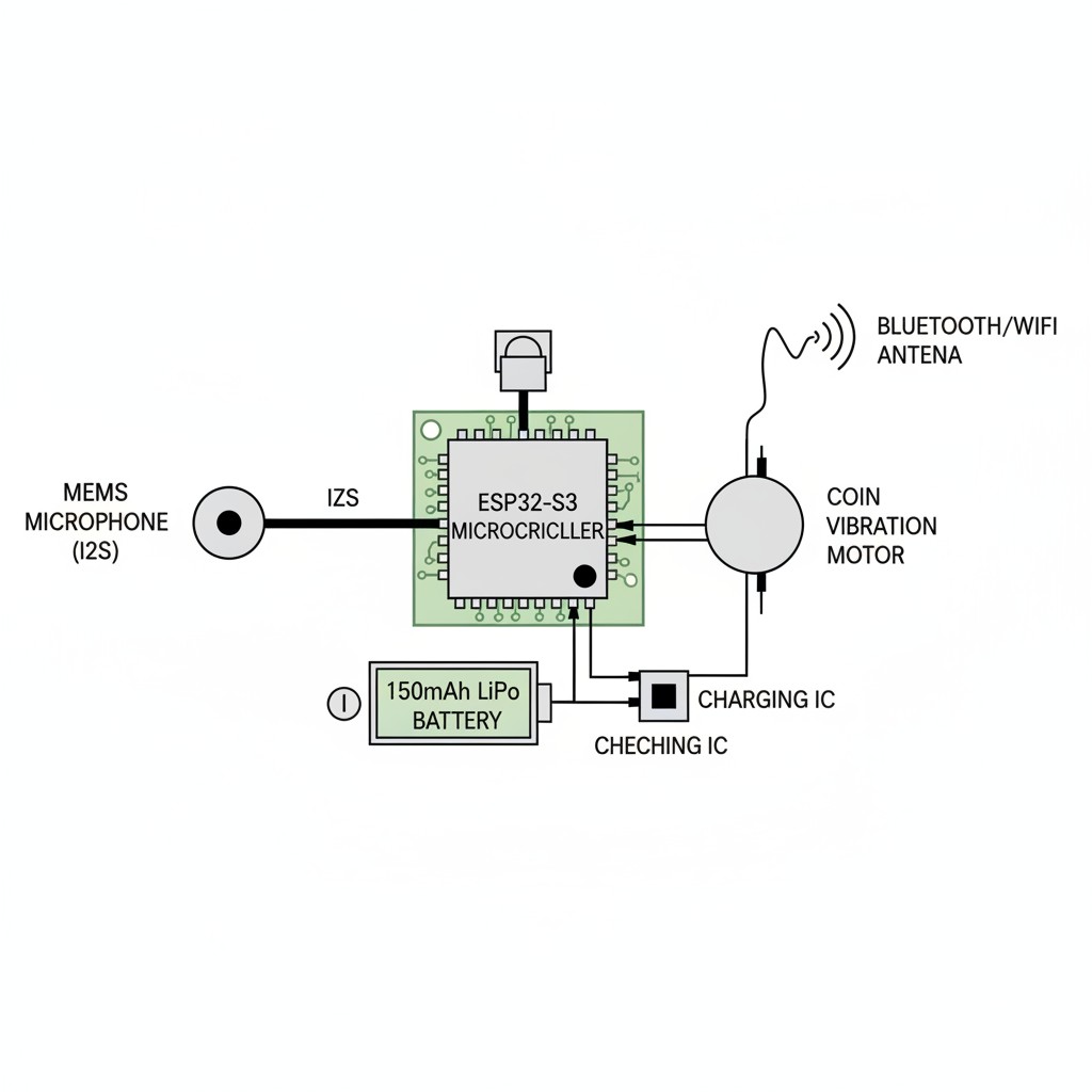 Ion Wristband System Architecture Diagram